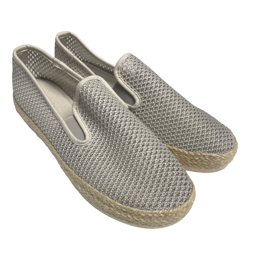 Kensie Nile Mesh Espadrille Slip On Loafers Women's 9